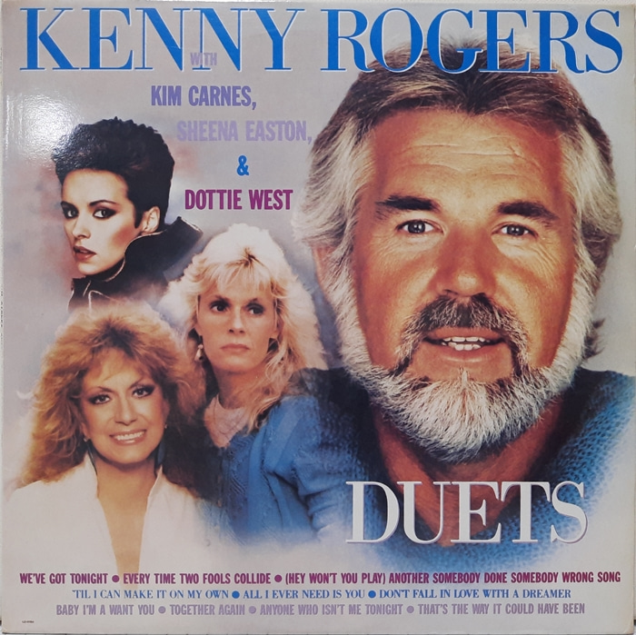 KENNY ROGERS WITH KIM CARNES,SHEENA EASTON, &amp; DOTTIE WEST / DUETS