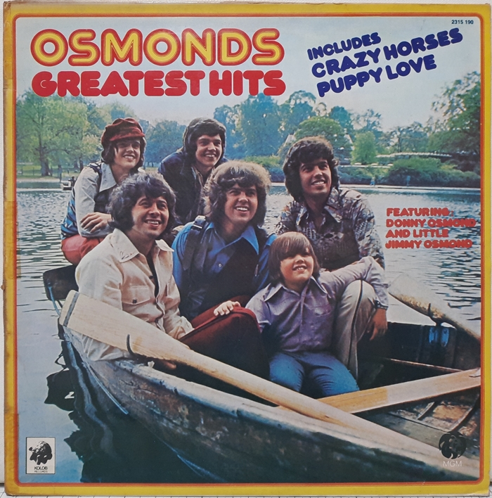 OSMONDS / Greatest Hits Includes Crazy Horses Puppy Love