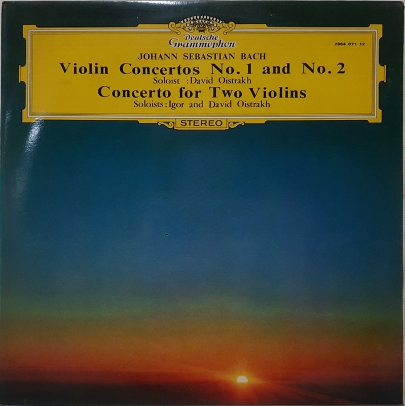 BACH / Violin Concertos No.1 and No.2 Concerto for Two Violins