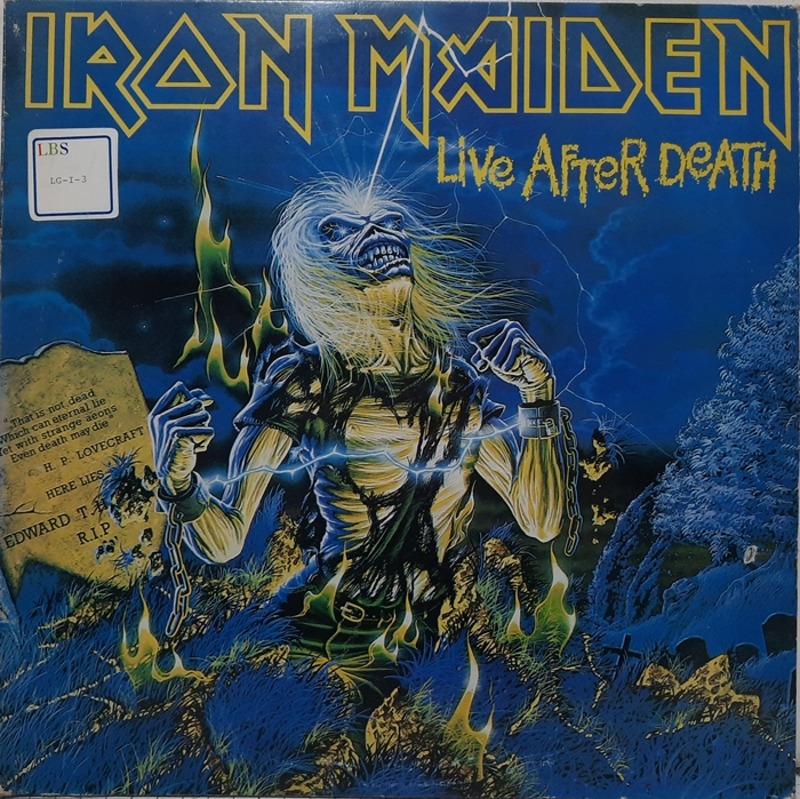 IRON MAIDEN / LIVE AFTER DEATH 2LP(카피음반)