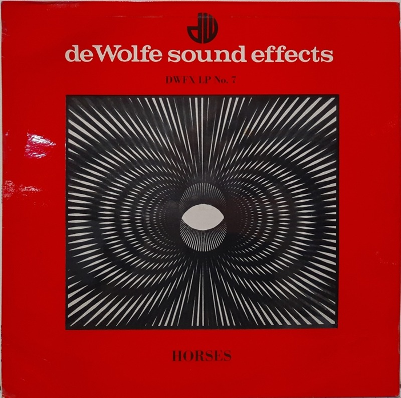 de Wolfe sound effects / HORSES(수입)