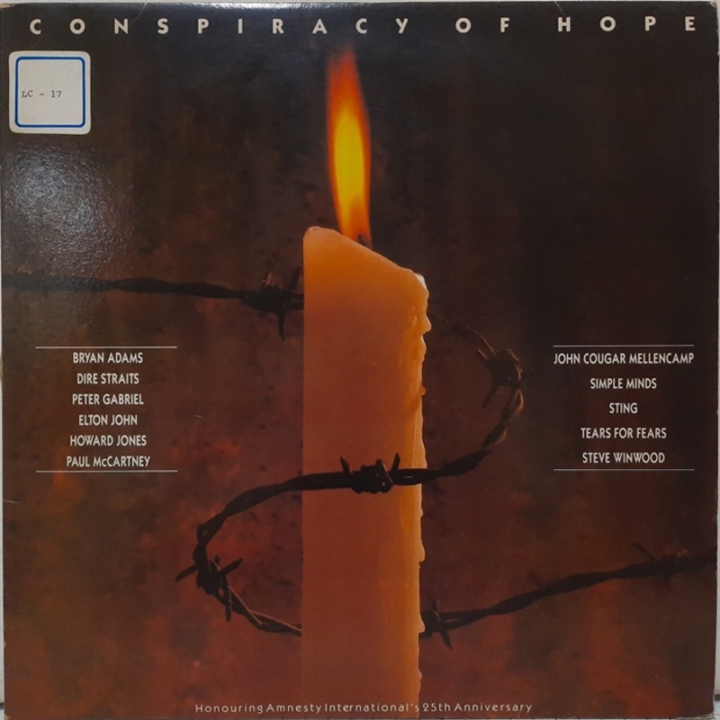 CONSPIRACY OF HOPE / Bryan Adams Sting Steve Winwood