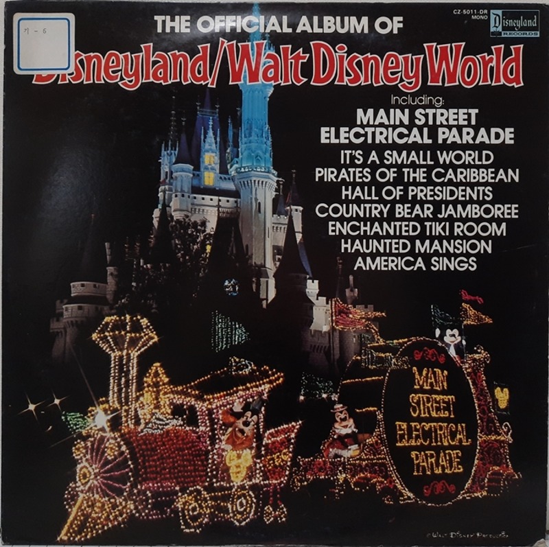 THE OFFICIAL ALBUM OF DISNEYLAND / WALT DISNEY WORLD(일본수입)