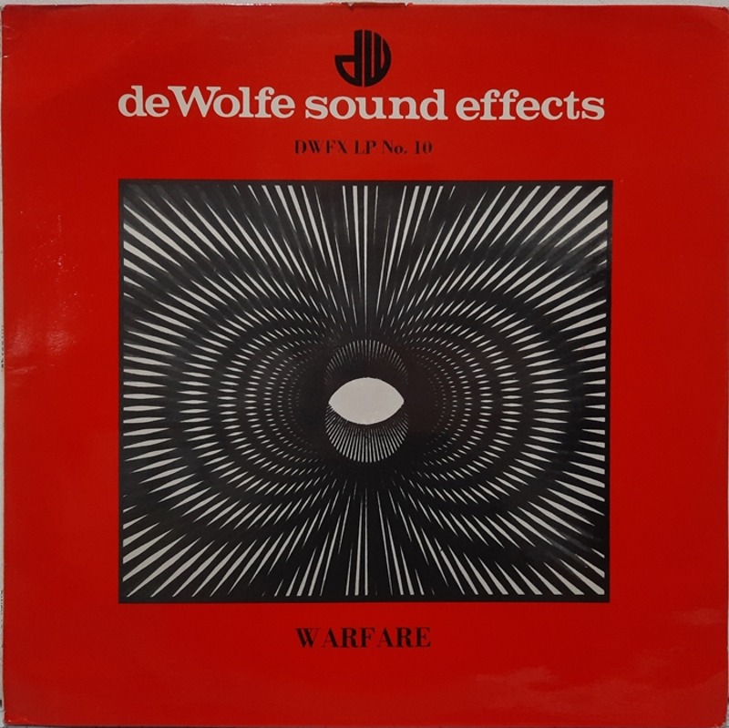 de Wolfe sound effects / WARFARE(수입)