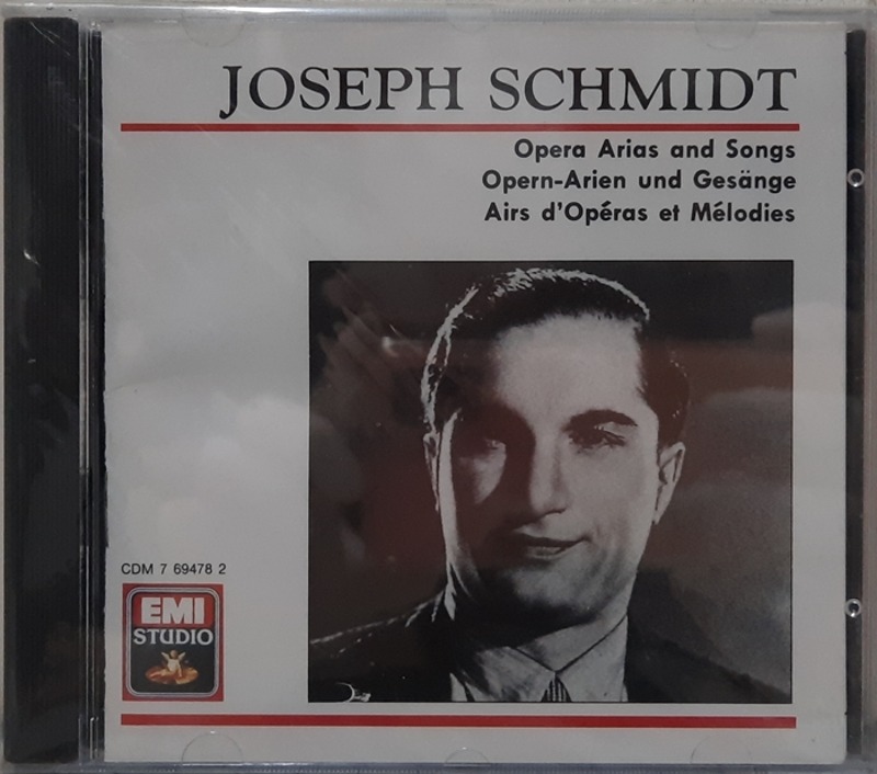 JOSEPH SCHMIDT / Opera Arias and Songs Airs De Operas et Melodies(미개봉)