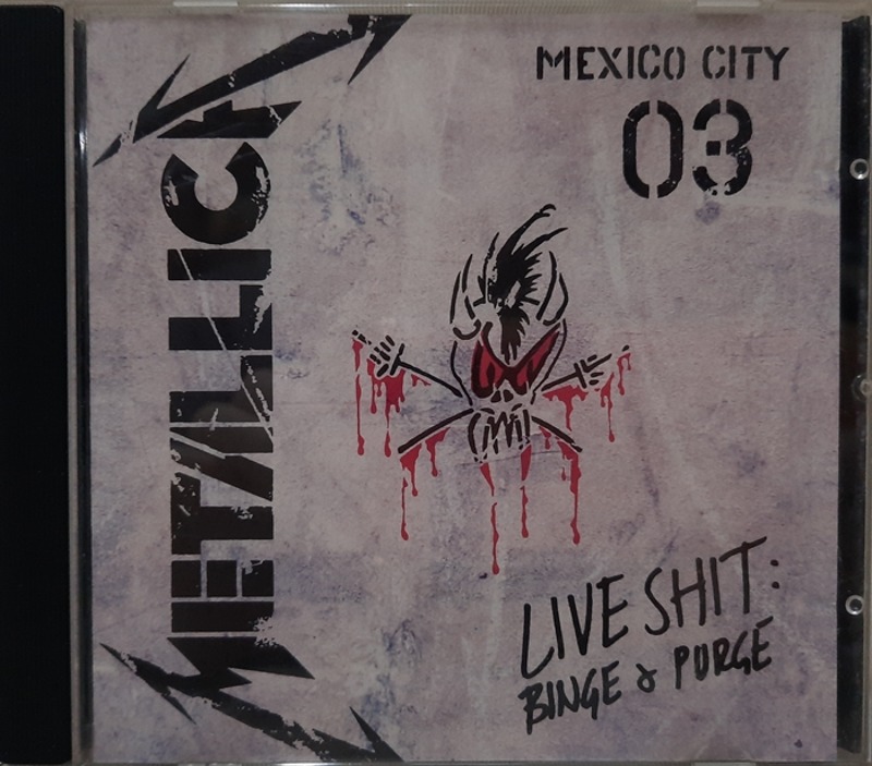 METALLICA / MEXICO CITY 01 LIVE SHIT : BINGE &amp; PURGE(수입)