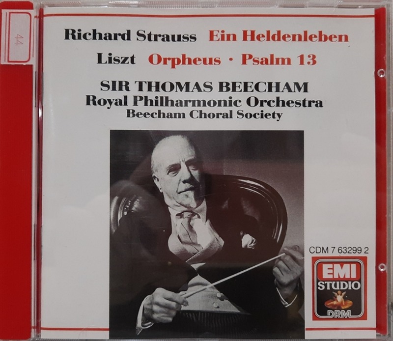 Richard Strauss : Ein Heldenleben / Liszt : Orpheus Psalm 13(수입)
