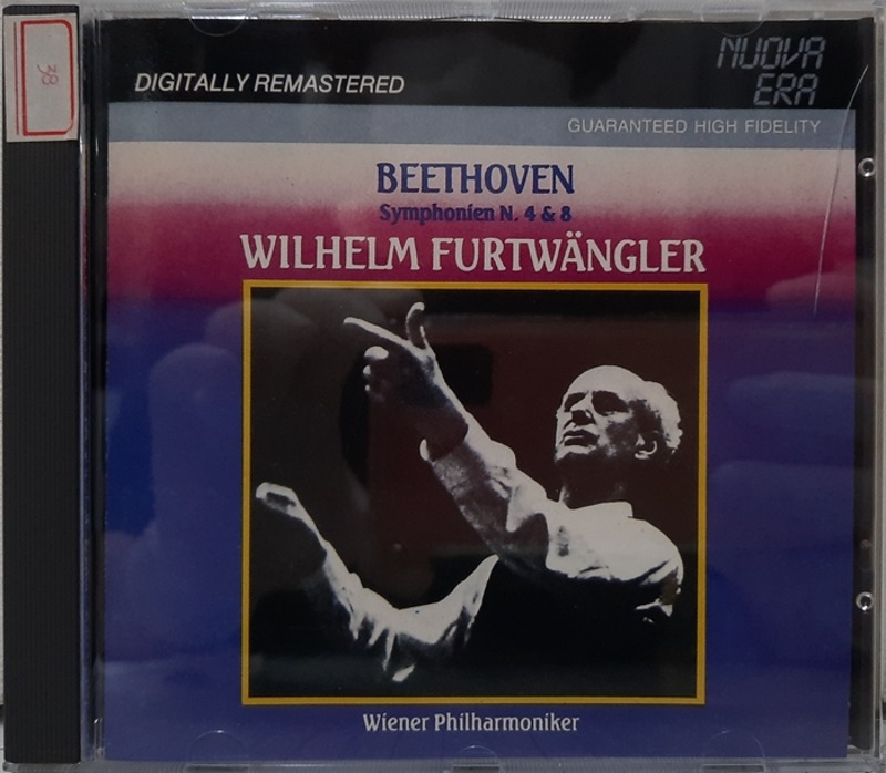 BEETHOVEN / Symphonien N.4 &amp; 8 WILHELM FURTWANGLER