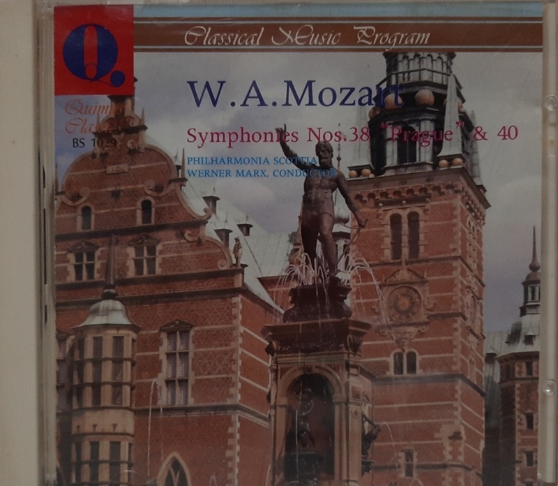 W.A.Mozart : Symphonies Nos.38 &quot;Prague&quot; &amp; 40