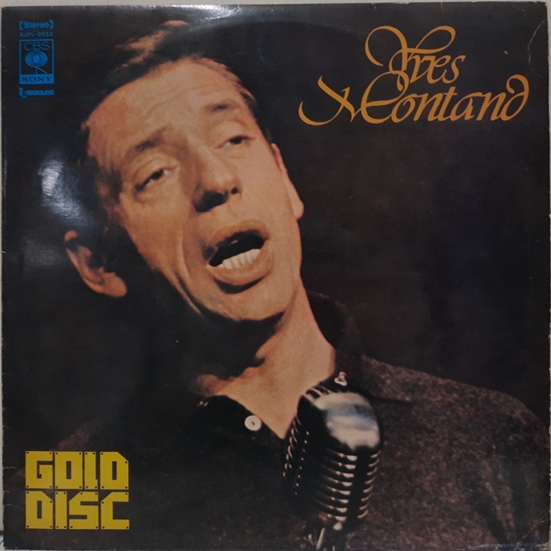 YVES MONTAND / GOLD DISC