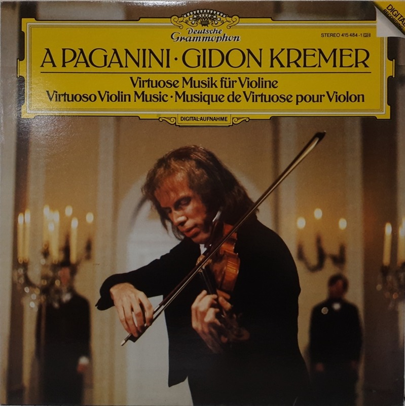 A PAGANINI GIDON KREMER / Virtuose Musik Fur Violine NATHAN MILSTEIN