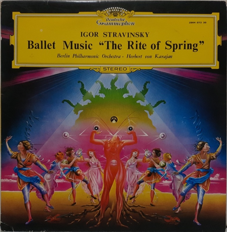 IGOR STRAVINSKY : Ballet Music &quot;The Rite Of Spring&quot; Herbert von Karajan