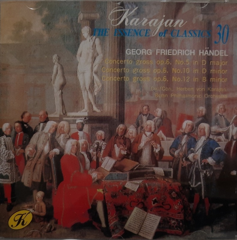Karajan THE ESSENCE of CLASSICS 30 / GEORG FRIEDRICH HANDEL