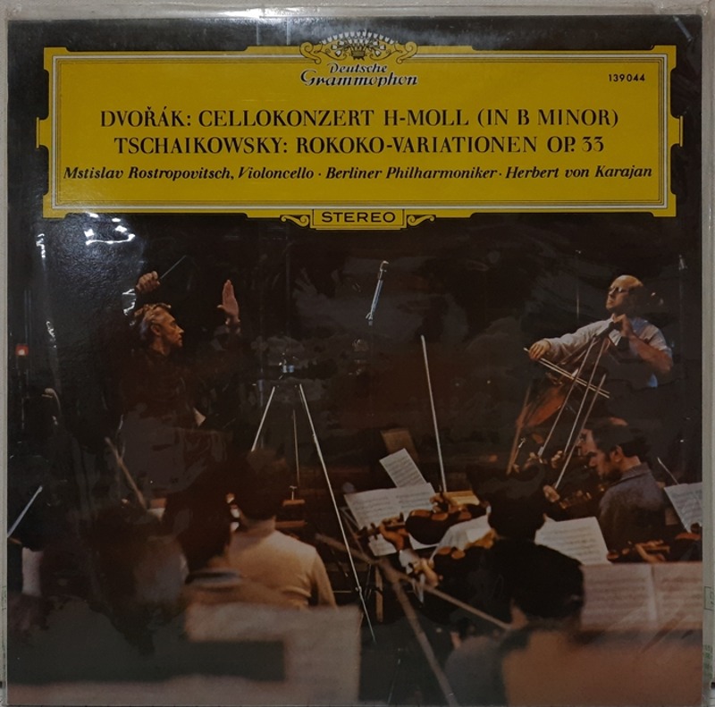 Dvorak : Cello Concerto / Tchaikovsky : Variations Rococo Mstislav Rostropovich(미개봉)