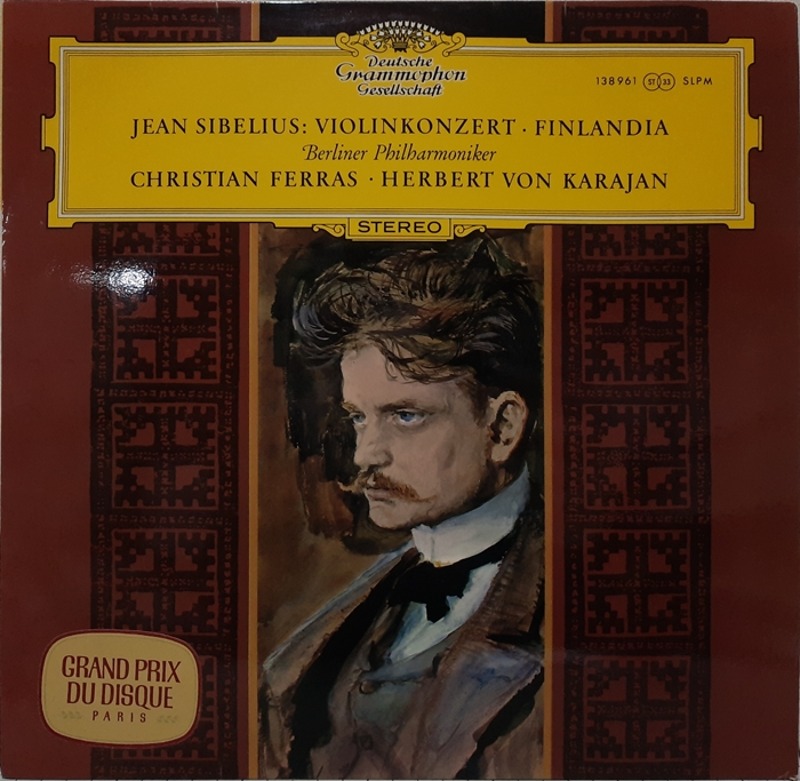 JEAN SIBELIUS : Violinkonzert, Finlandia / Christian Ferras Herbert Von Karajan(수입)