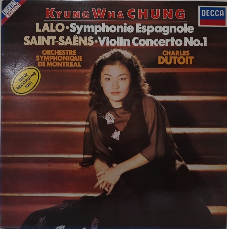 Kyung Wha Chung(정경화) / Lalo : Symphonie Espagnole Saint-Saens : Violin Concerto No.1 Op.20