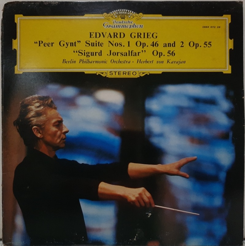 EDVARD GRIEG / &quot;Peer Gynt&quot; Suite Nos.1 &amp; 2 &quot;Sigurd Jorsalfar&quot; Herbert Von Karajan